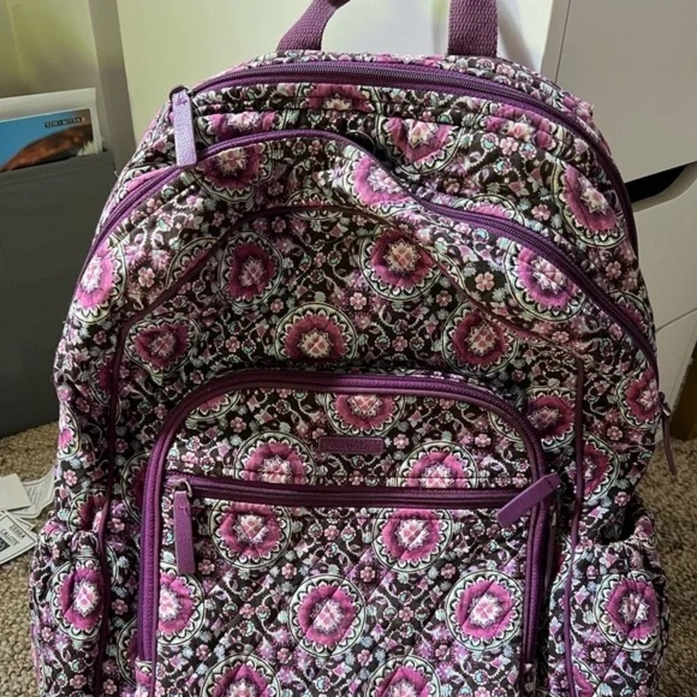 Vera Bradley Multicolor Patterned Backpack - image 2